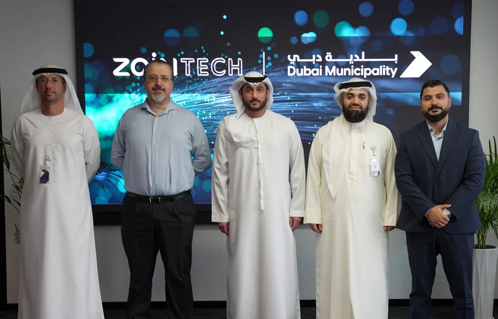 ZainTECH تحظى بتكريم بلدية دبي لدورها في المدن الذكية